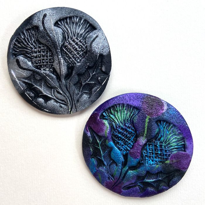 Thistle Wrap Pins